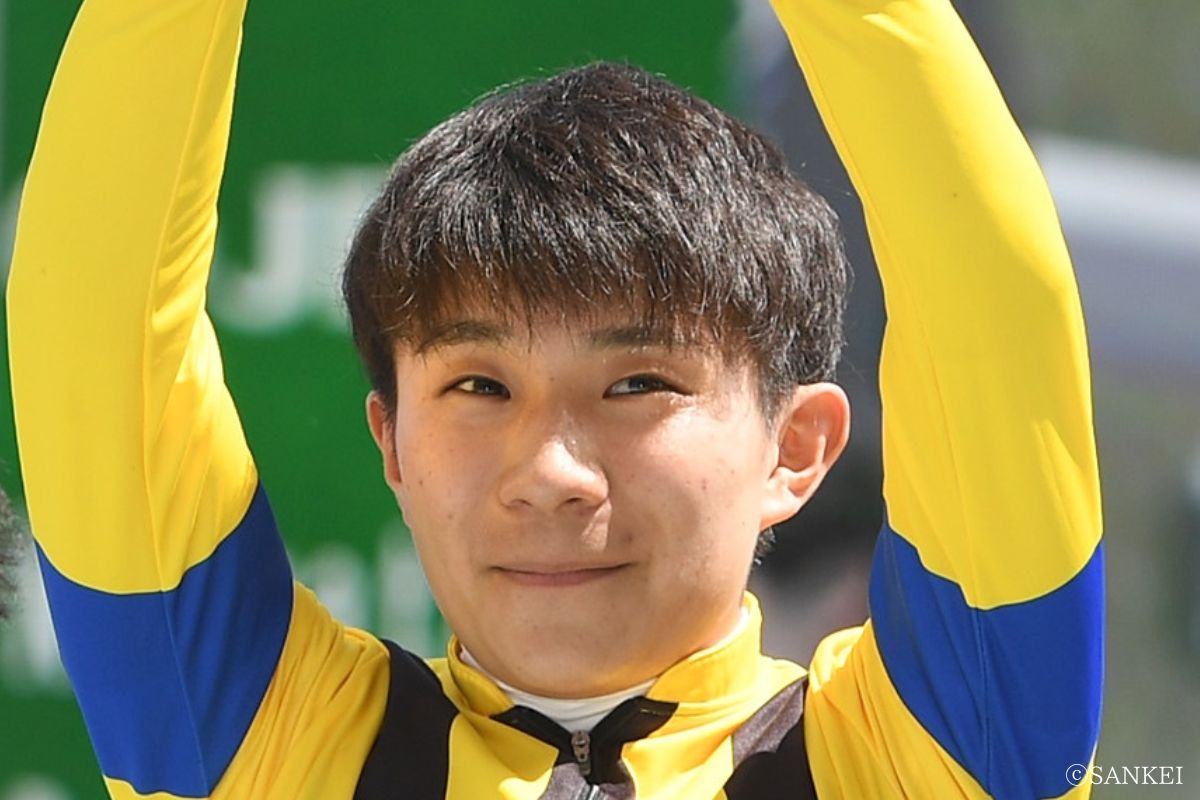 2024年5月11日にJRA通算100勝を達成した佐々木大輔騎手