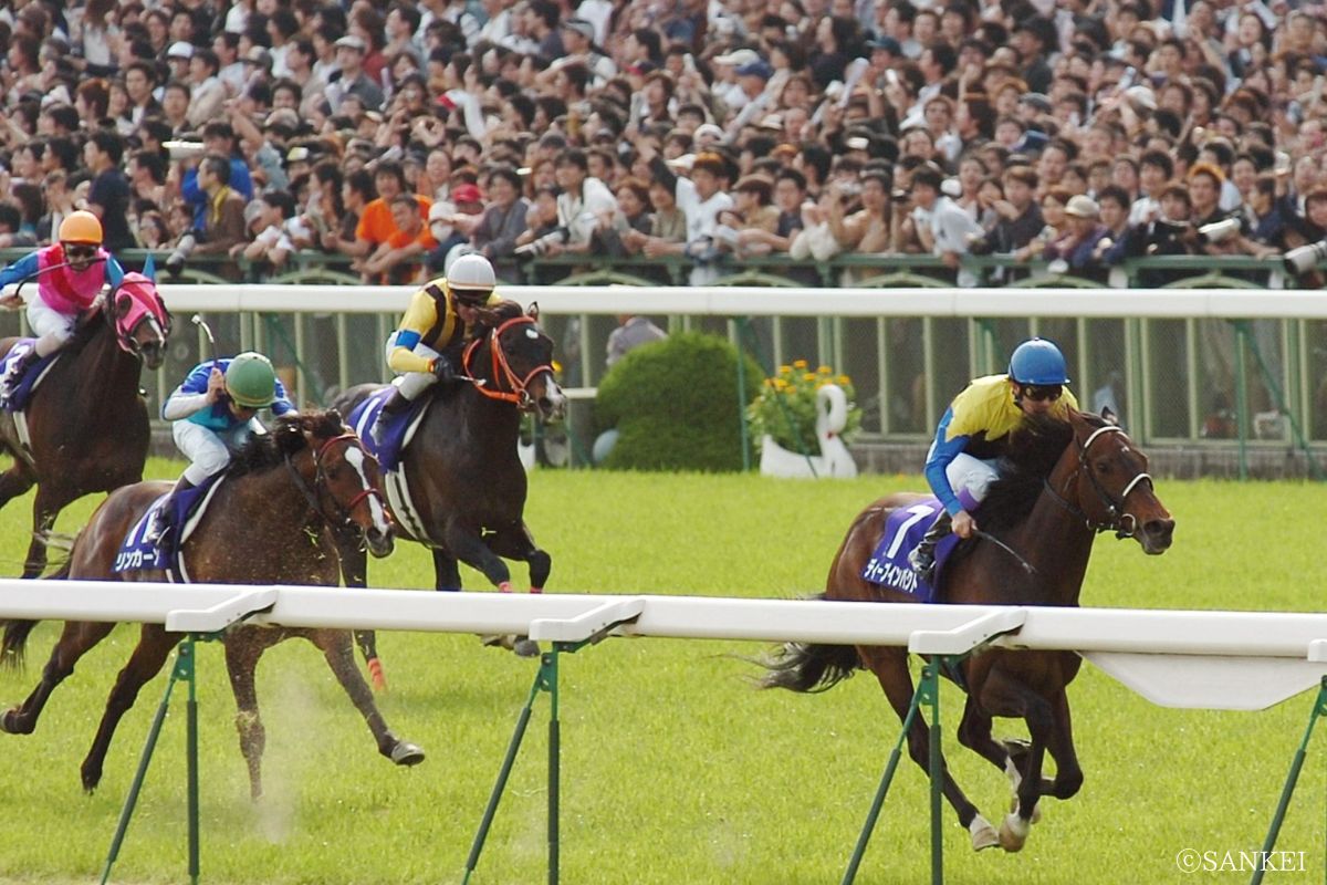 2006年天皇賞春を制したディープインパクト