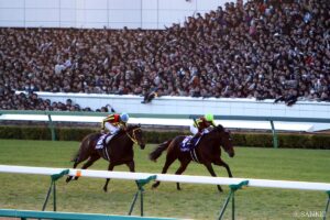 競馬イラストレーターえいたが選ぶ「推しレース」（3）美容室にて競馬観戦？馬券が見事に的中して…