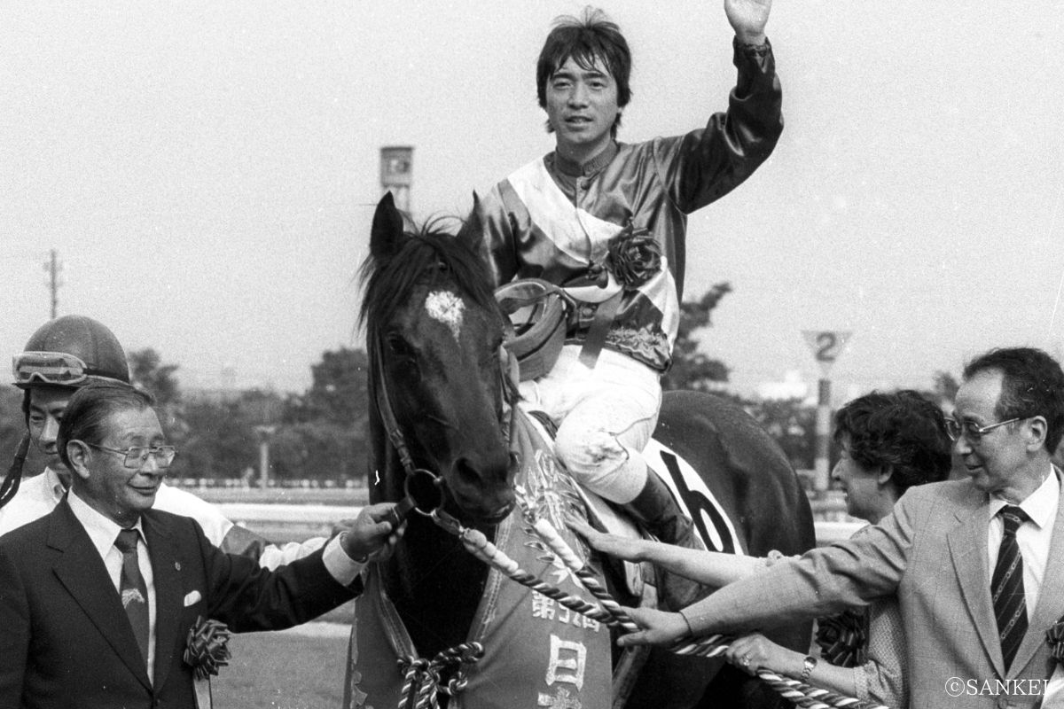 1985年東京優駿を制したシリウスシンボリ