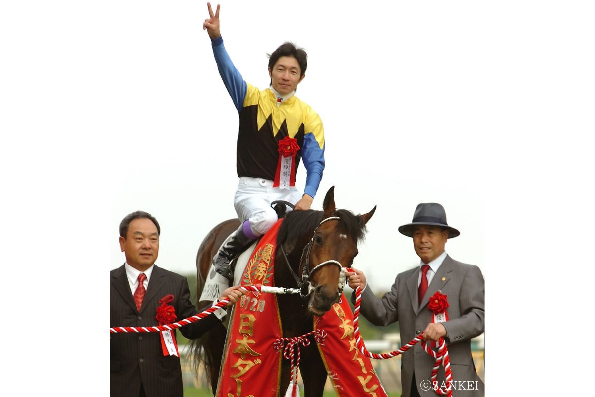 2005年日本ダービーを制した池江康郎調教師