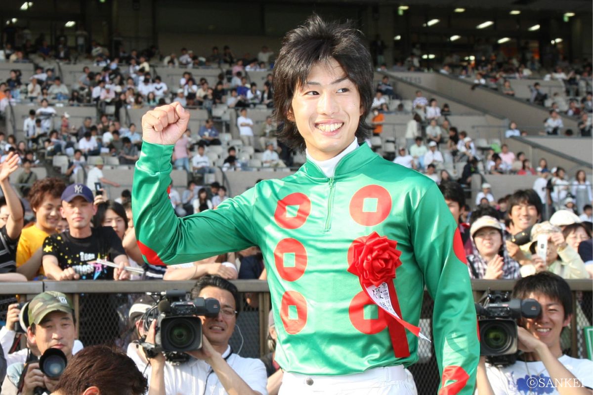 2009年NHKマイルCをジョーカプチーノで制した藤岡康太騎手