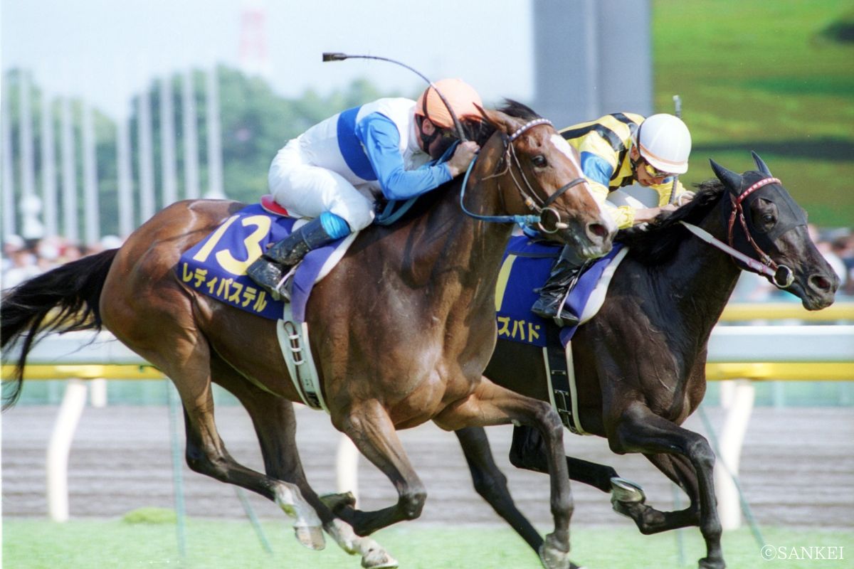 2001年オークスを制した時のレディパステル