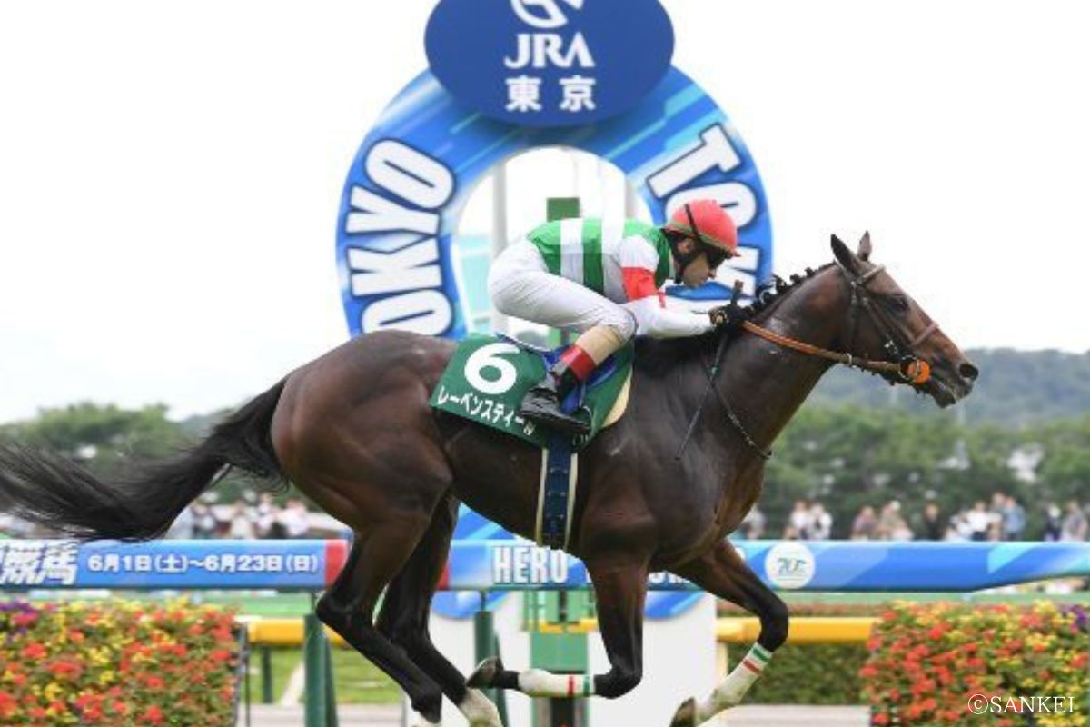 第41回エプソムCを制した時のレーベンスティール