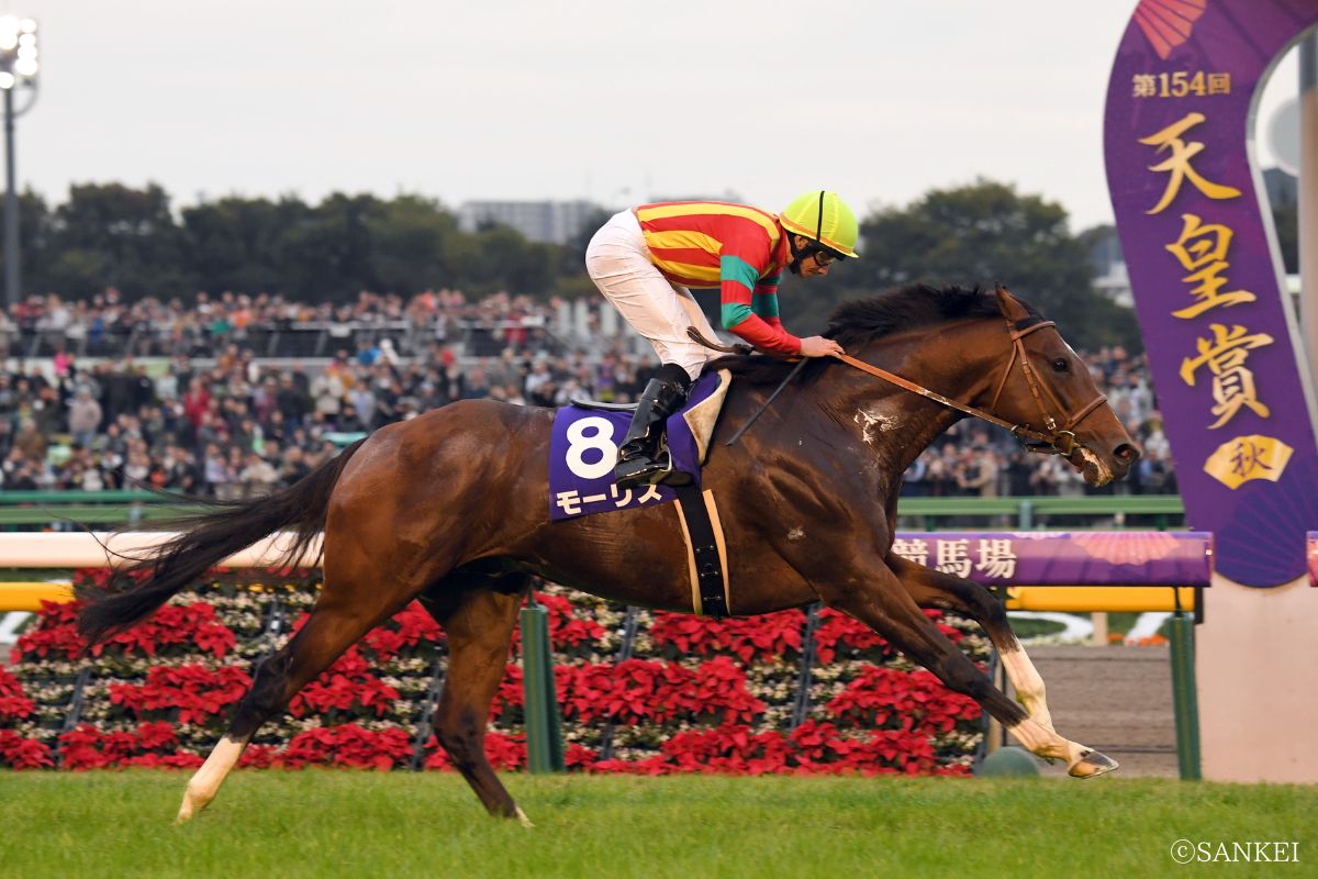 2016年天皇賞(秋)を制したモーリス