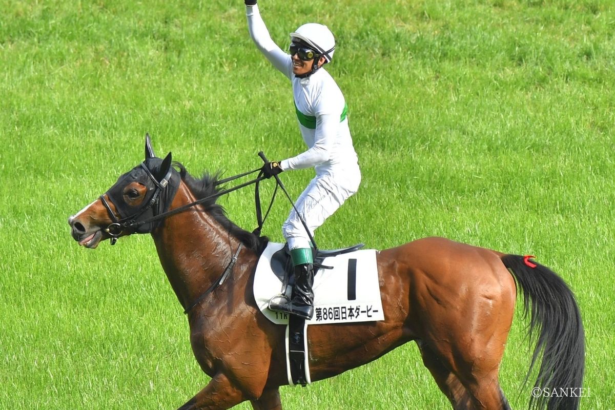 2019年ダービーを制したロジャーバローズ