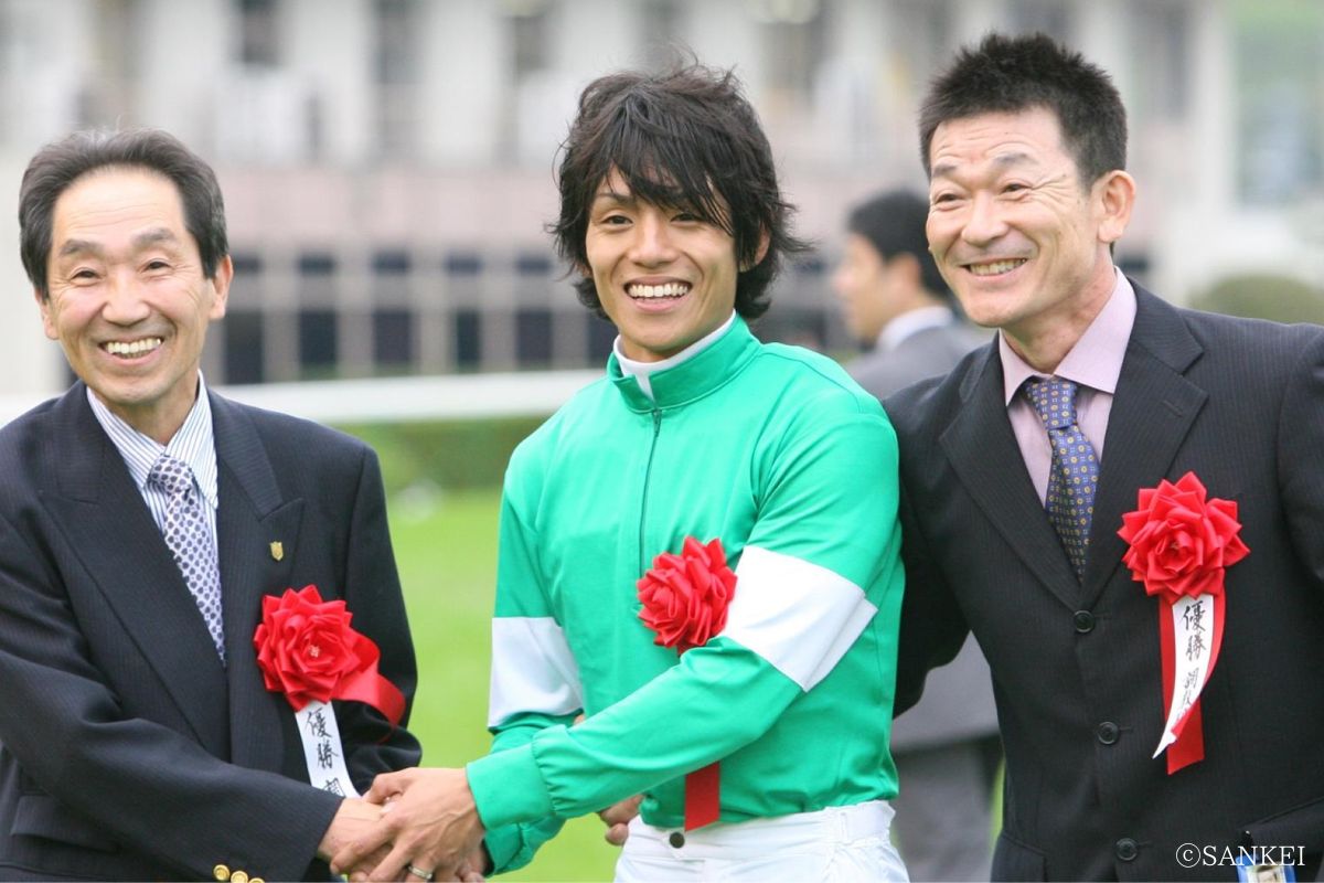 2009年菊花賞をスリーロールスで制した浜中俊