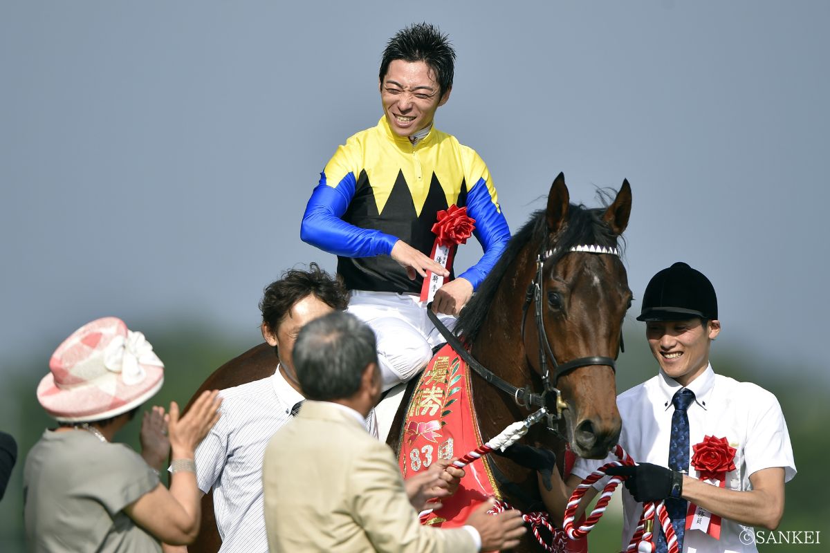 2016年日本ダービーを制した時の川田将雅騎手