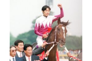「歓喜の涙、至福の笑顔…」名騎手の日本ダービー初制覇（1）最強の男、誕生の瞬間…武豊が大爆発した理由