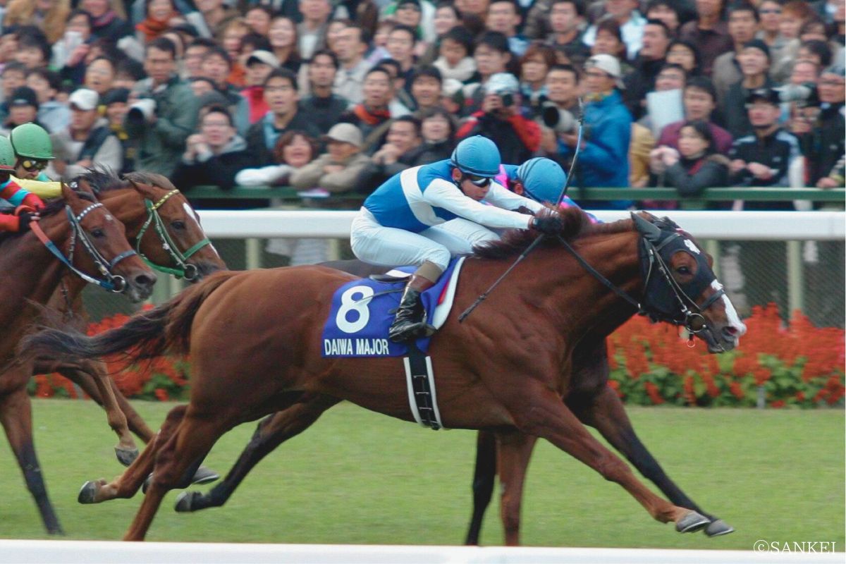 2007年マイルCSを制したダイワメジャー