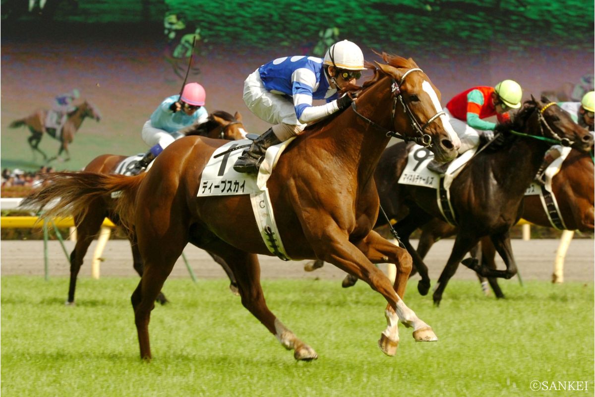 2008年日本ダービーを制したディープスカイ