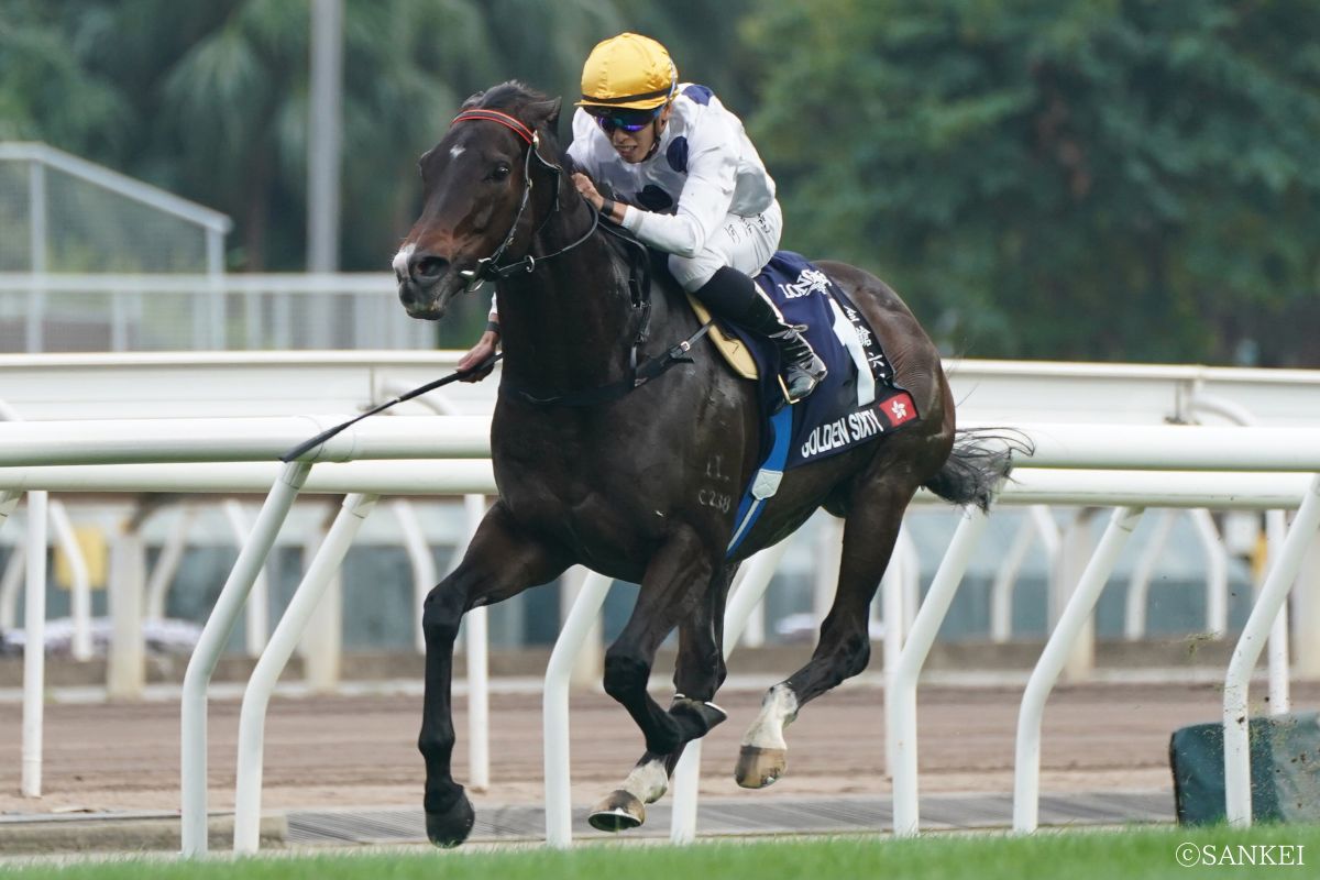 2023年香港マイルを制したゴールデンシックスティ