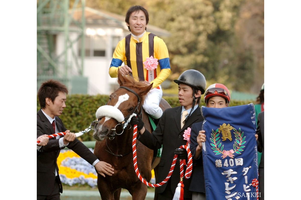 2008年ダービー卿CTを制したサイレントプライド