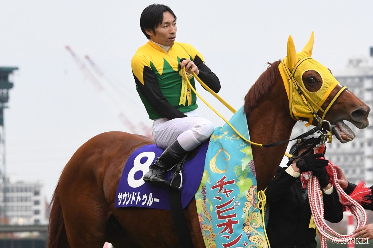 2016年チャンピオンズCを制したサウンドドゥルー