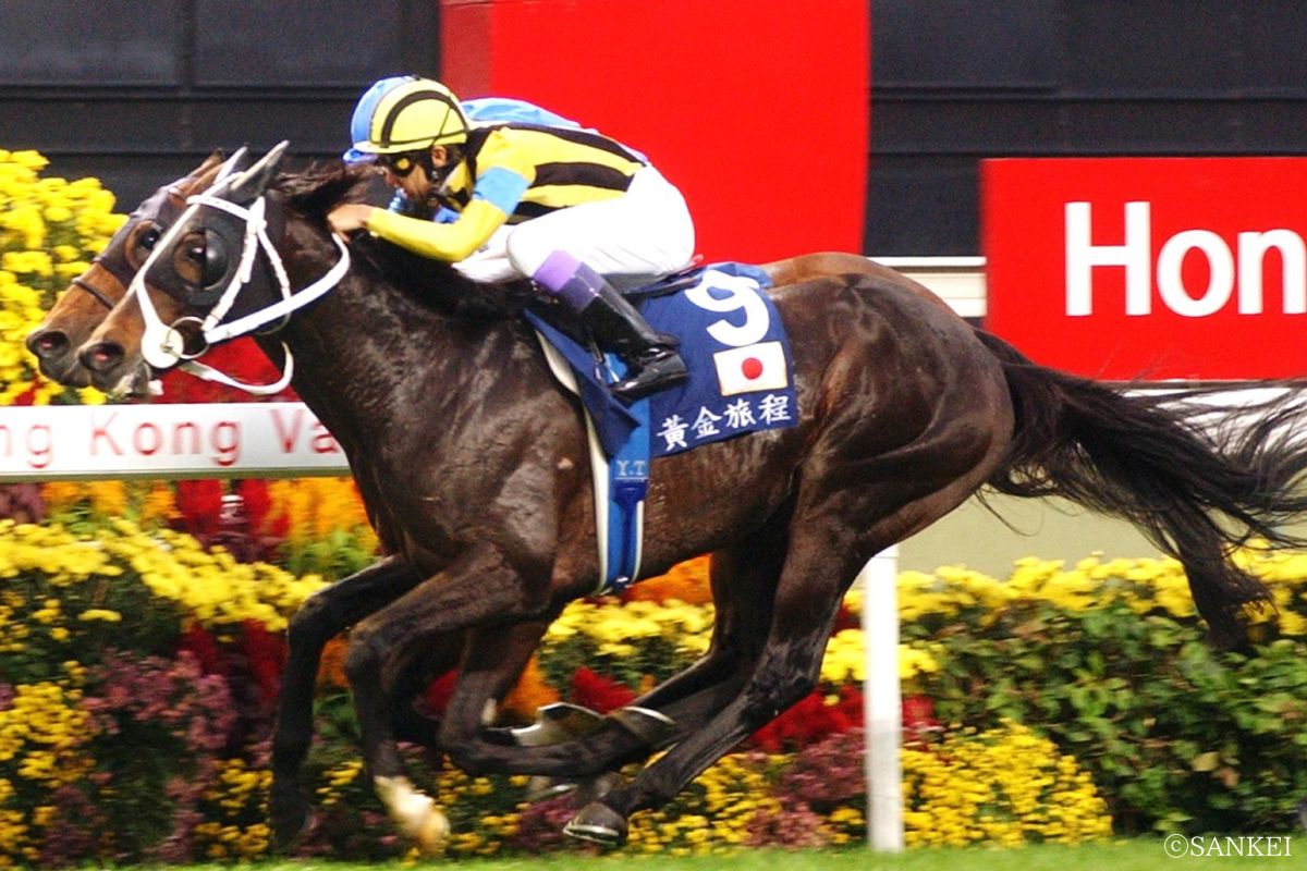 2001年香港ヴァーズを制したステイゴールド
