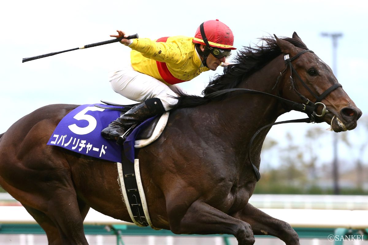 2014年高松宮記念を制した時のコパノリチャード