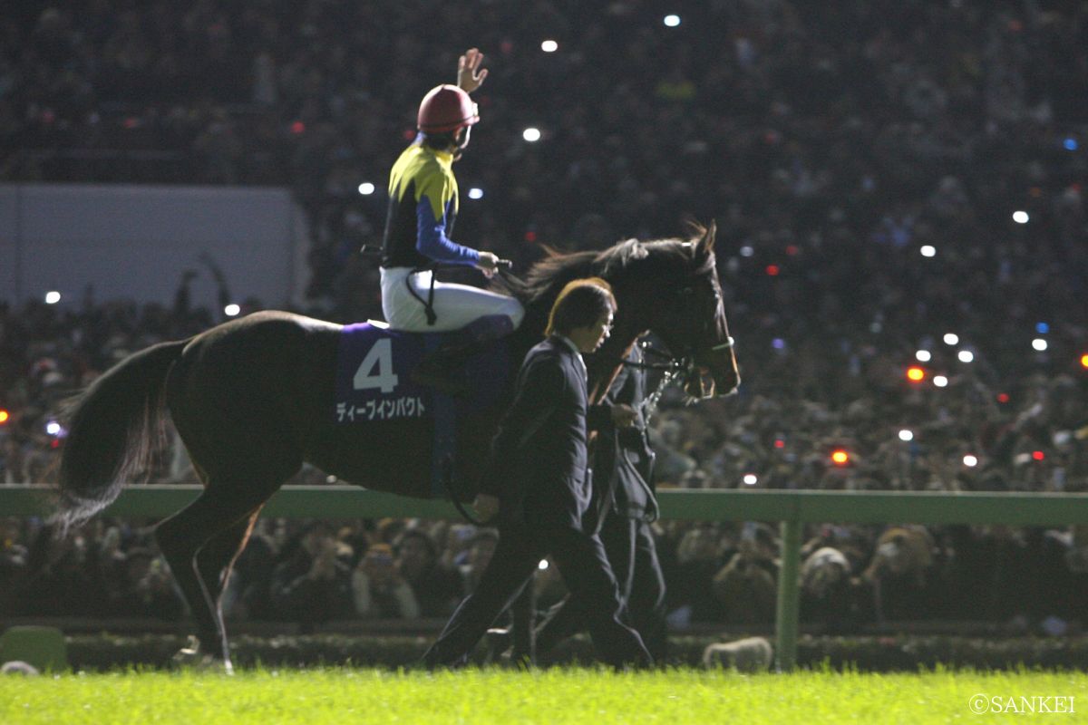 2006年12月24日ディープインパクト引退式