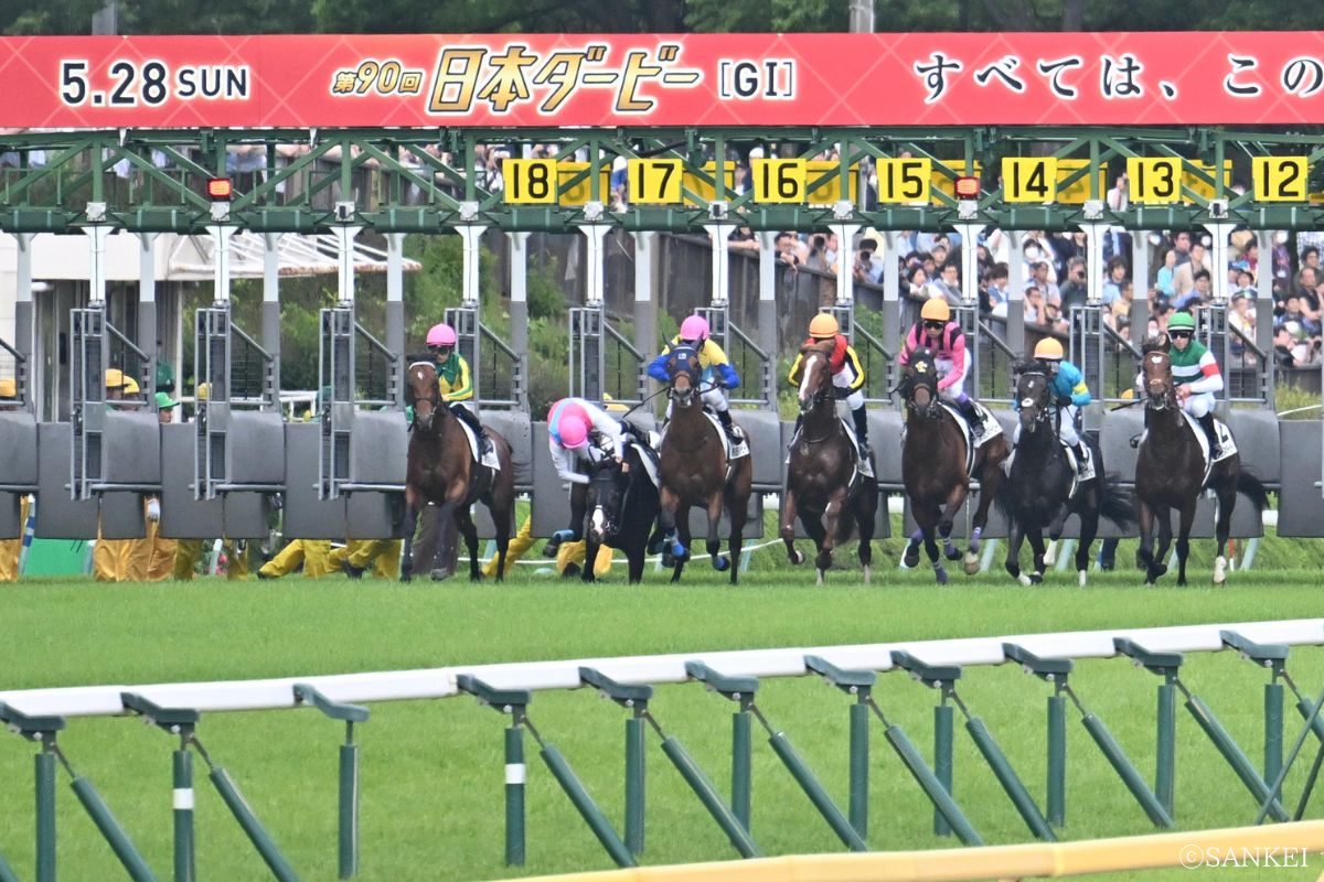 2023年日本ダービーに出走したドゥラエレーデ