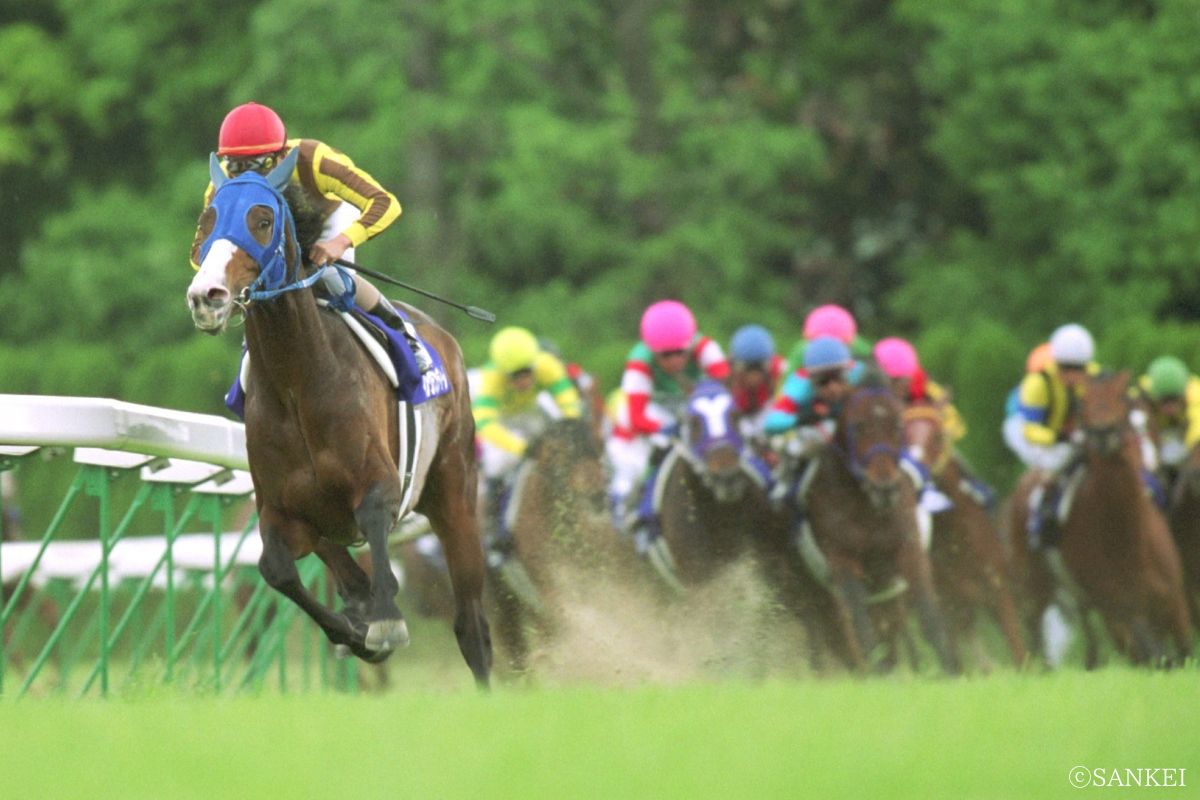 2004年天皇賞(春)を制した時のイングランディーレ