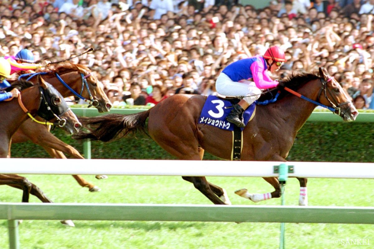 2001年宝塚記念を制した時のメイショウドトウ