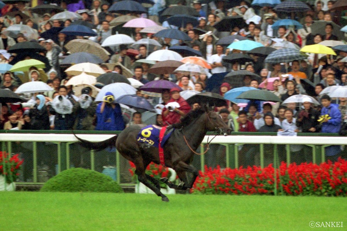 2003年菊花賞に出走した時のノーリーズン