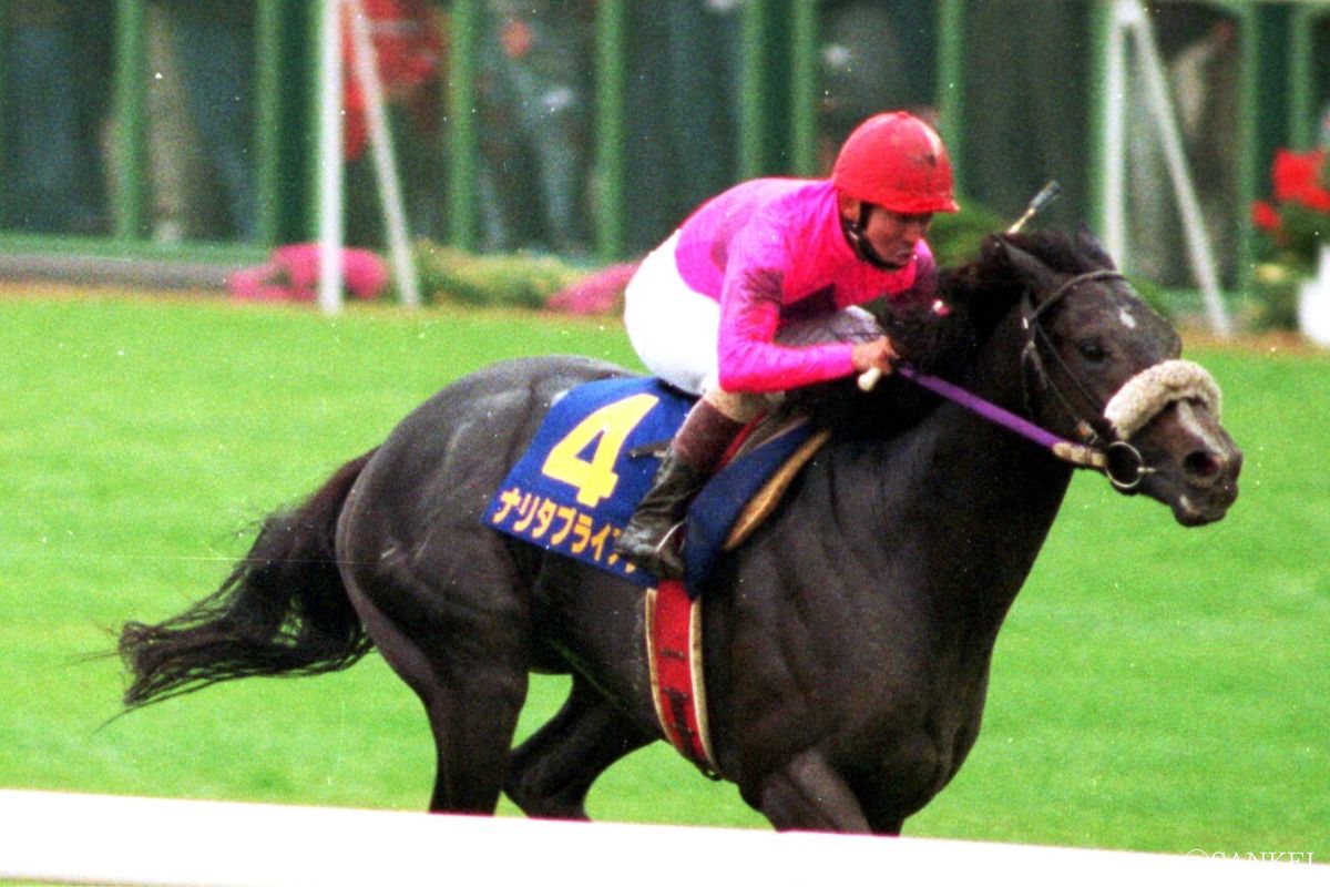 1994年菊花賞を勝った時のナリタブライアン