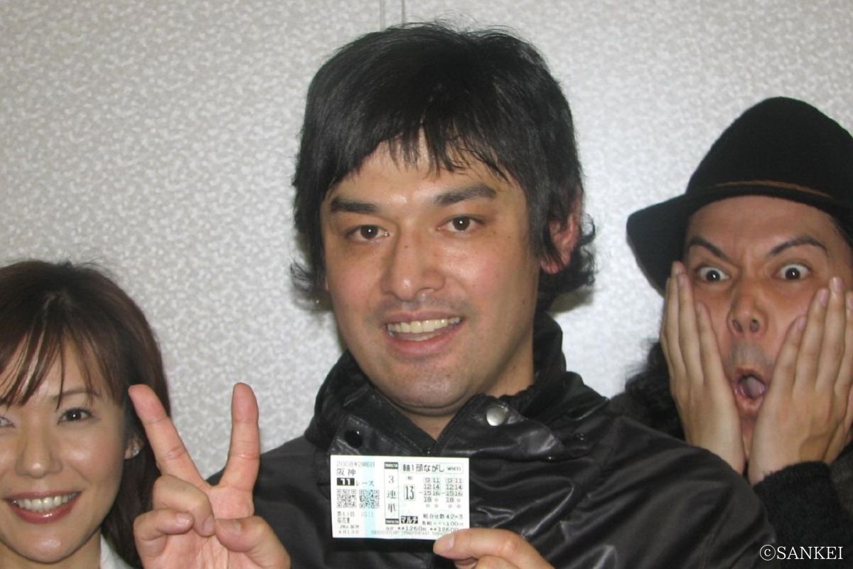シャンプーハット・てつじ/2007年桜花賞で3連単的中