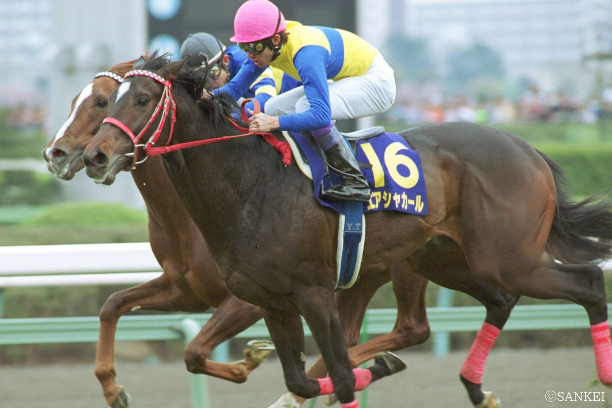 2000年皐月賞を制した時のエアシャカール