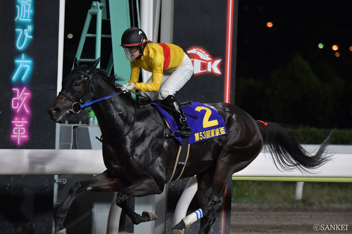 2019年東京盃を制した時のコパノキッキング