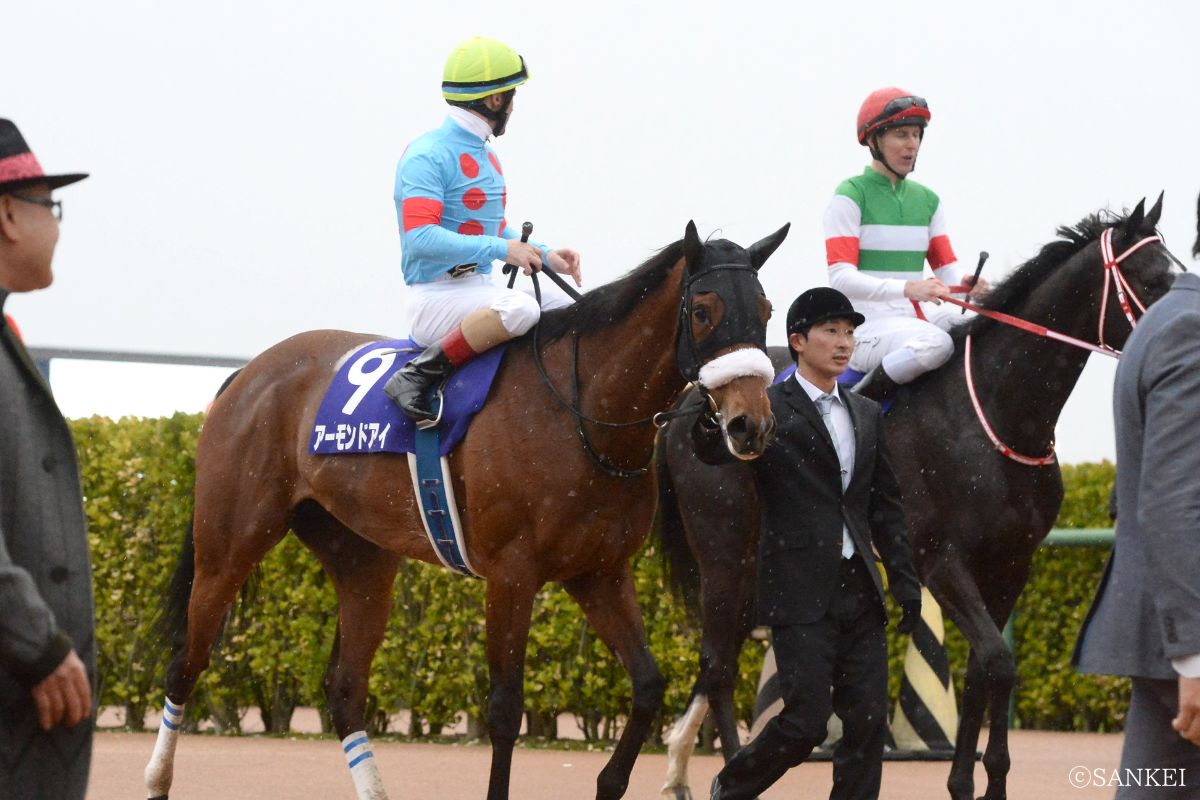 2019年有馬記念で9着に敗れたアーモンドアイ