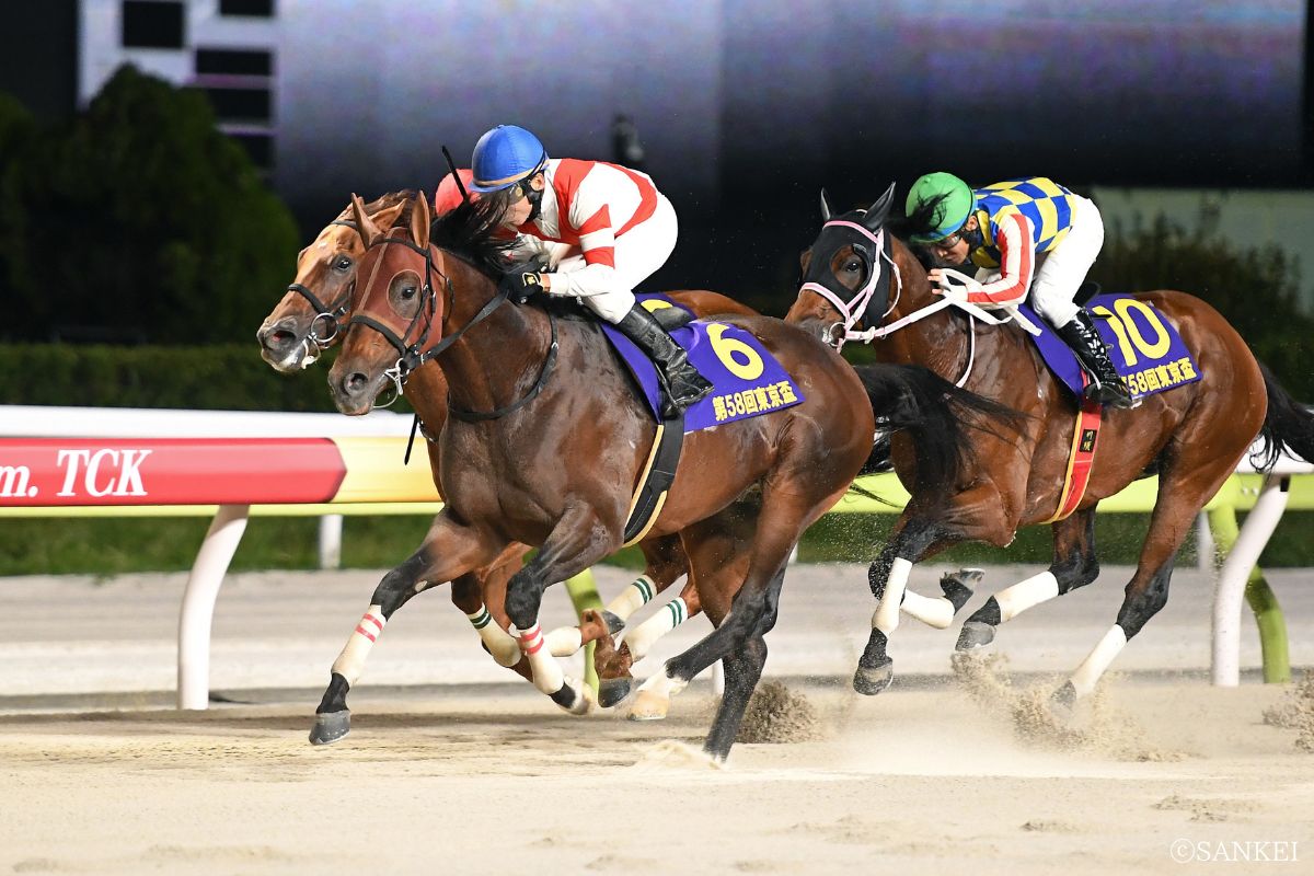 2024年東京盃を制した時のチカッパ