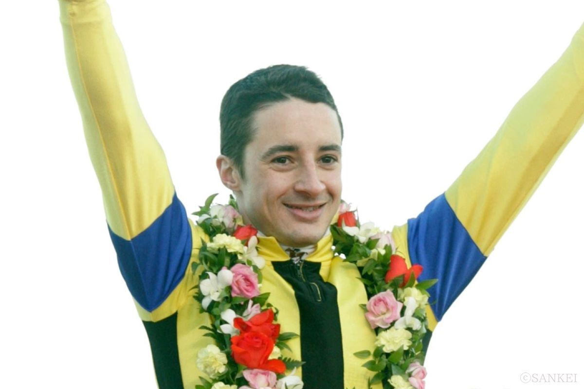 2005年有馬記念/G1初制覇を果たしたC.ルメール騎手