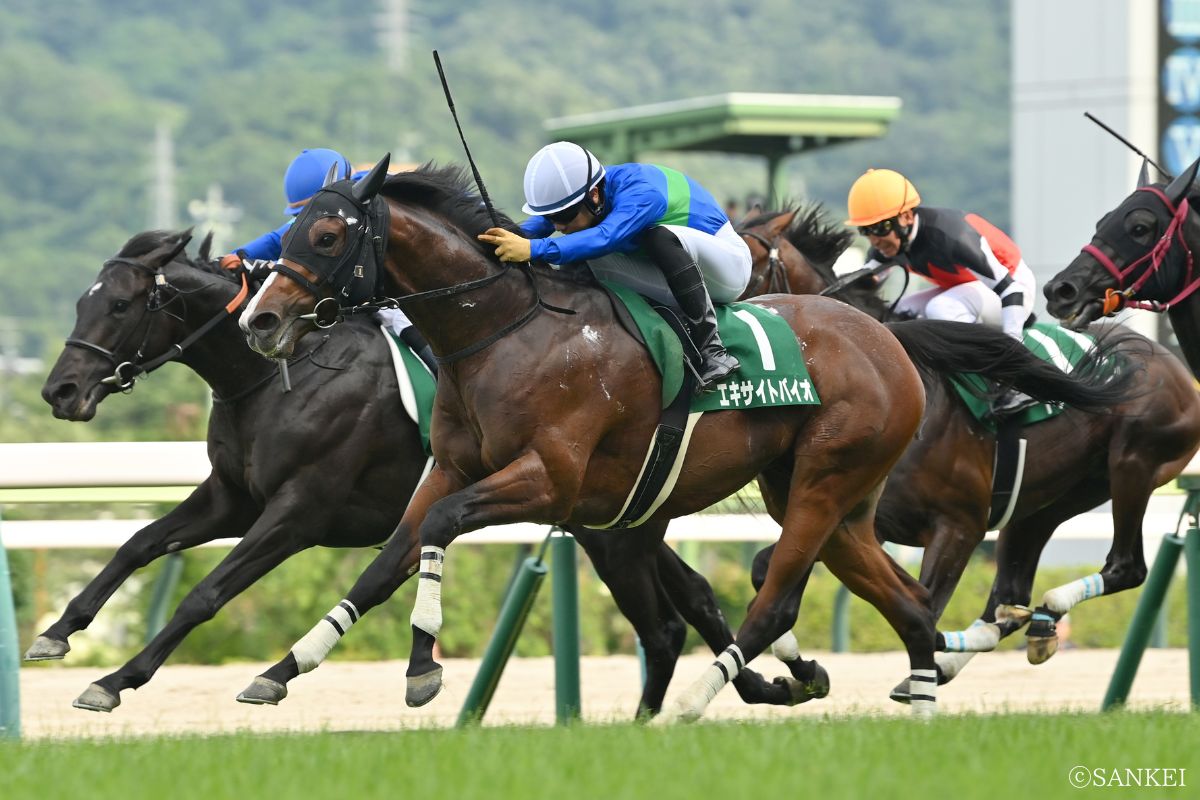 2025年ラジオNIKKEI賞を制した時のエキサイトバイオ