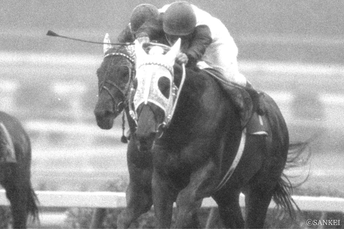 1973年皐月賞を制した時のハイセイコー