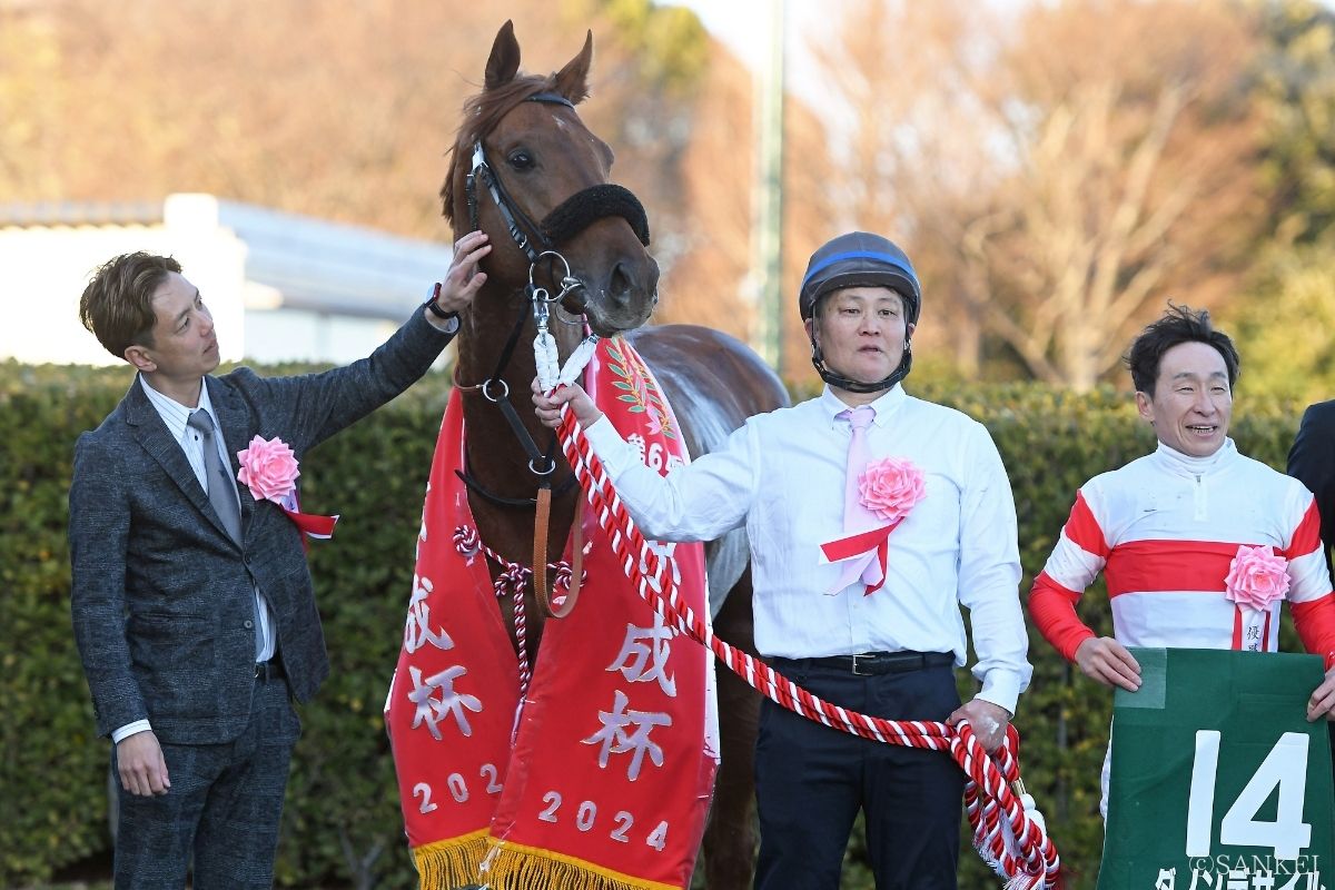 2024年京成杯を制したときのダノンデサイル