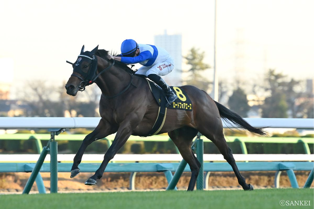 2025年ラピスラズリSを制した時のロードフォアエース