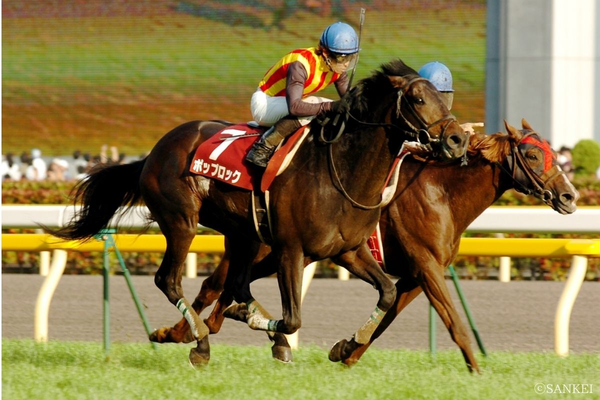 2006年目黒記念を制した時のポップロック