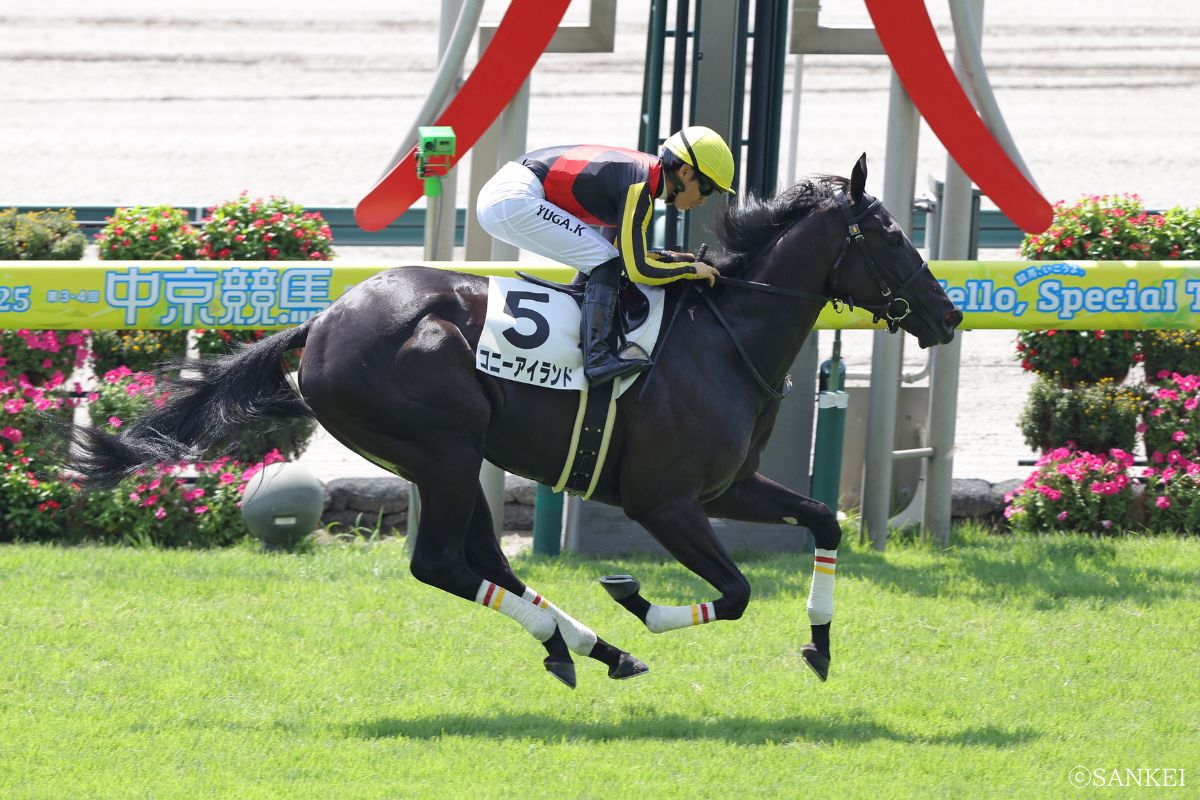 2025年8月2日2歳新馬（中京）/1着コニーアイランド