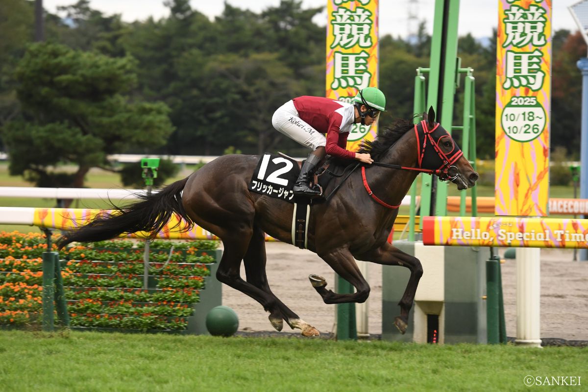 2025年北陸Sを制した時のフリッカージャブ