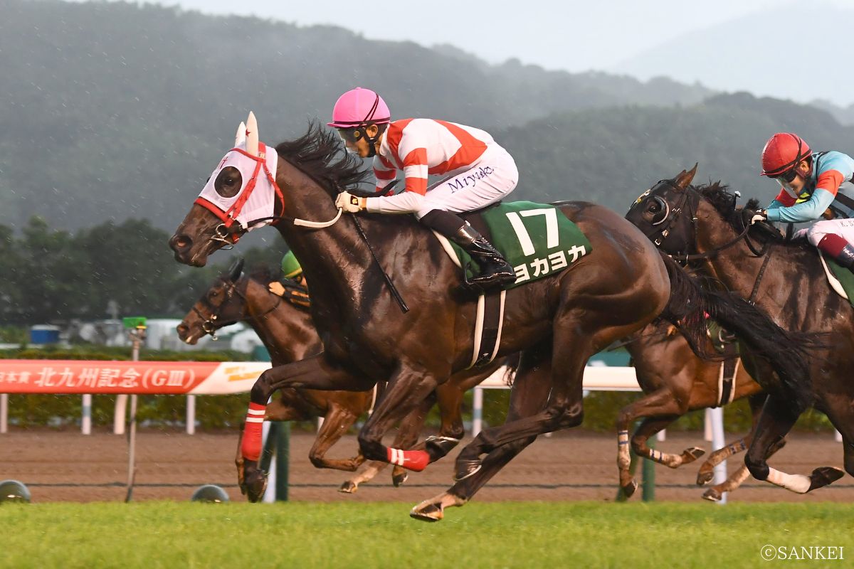 2021年北九州記念を制した時のヨカヨカ