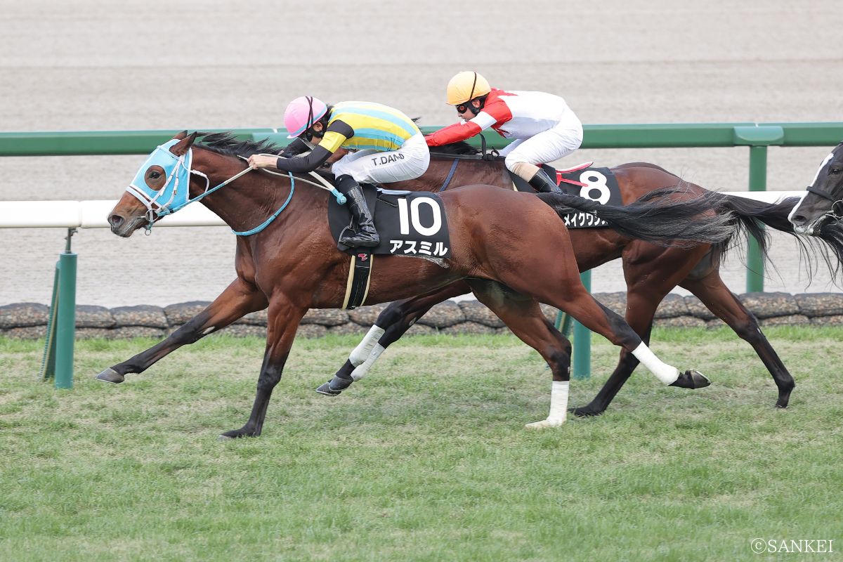 2025年万両賞を制した時のアスミル