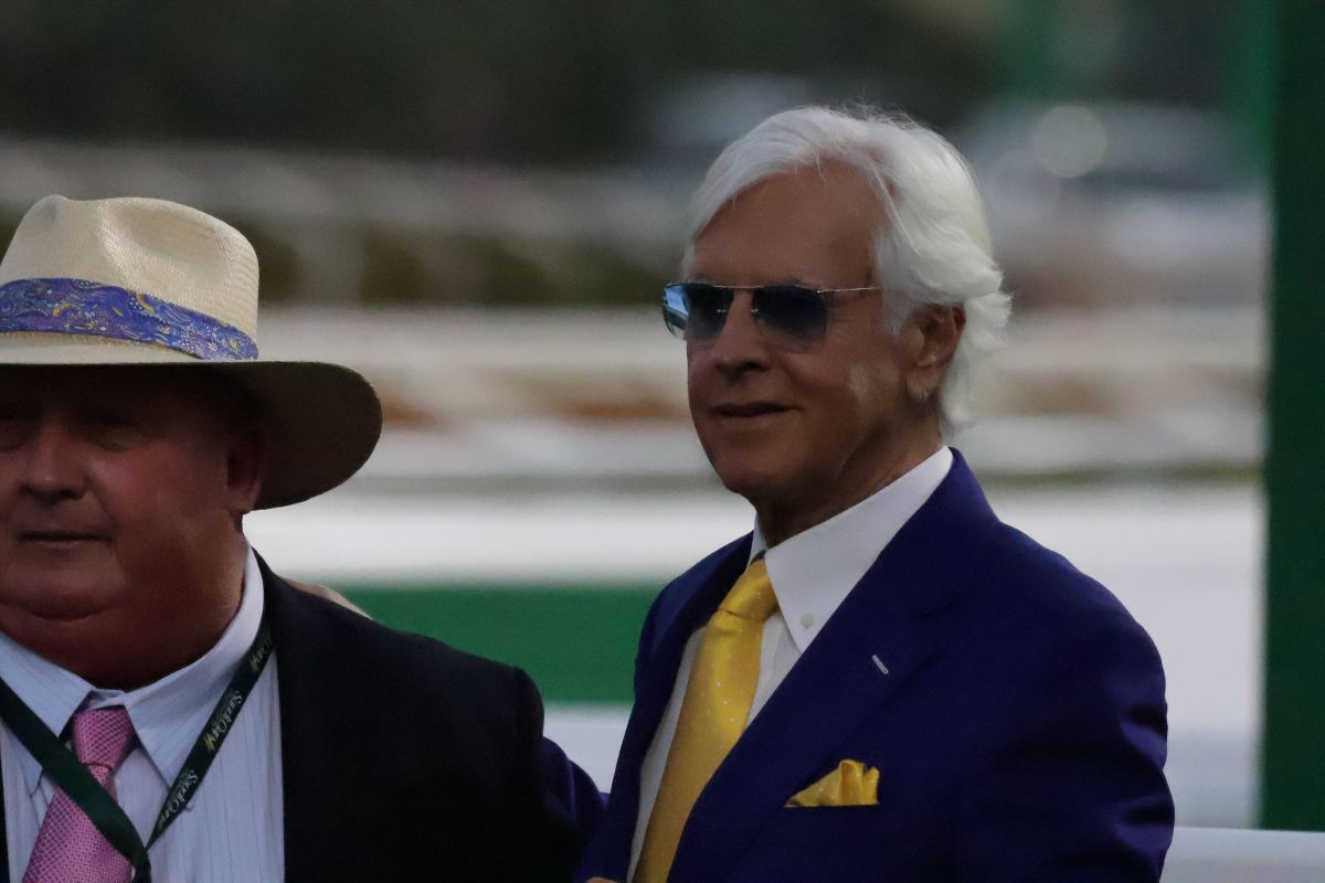 B.バファート調教師(画像右)