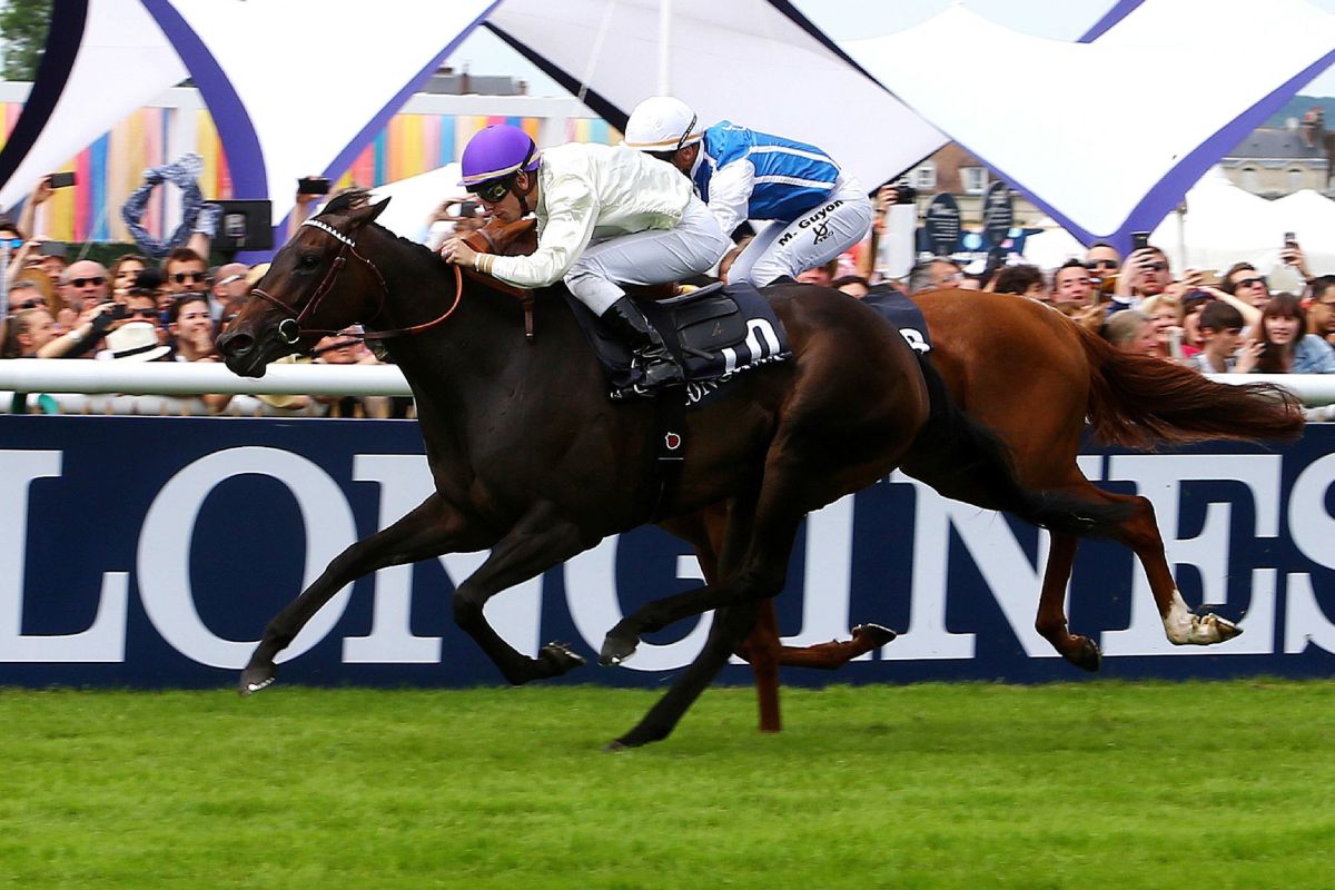 2016年仏オークスを制したラクレソニエール(Getty Images)
