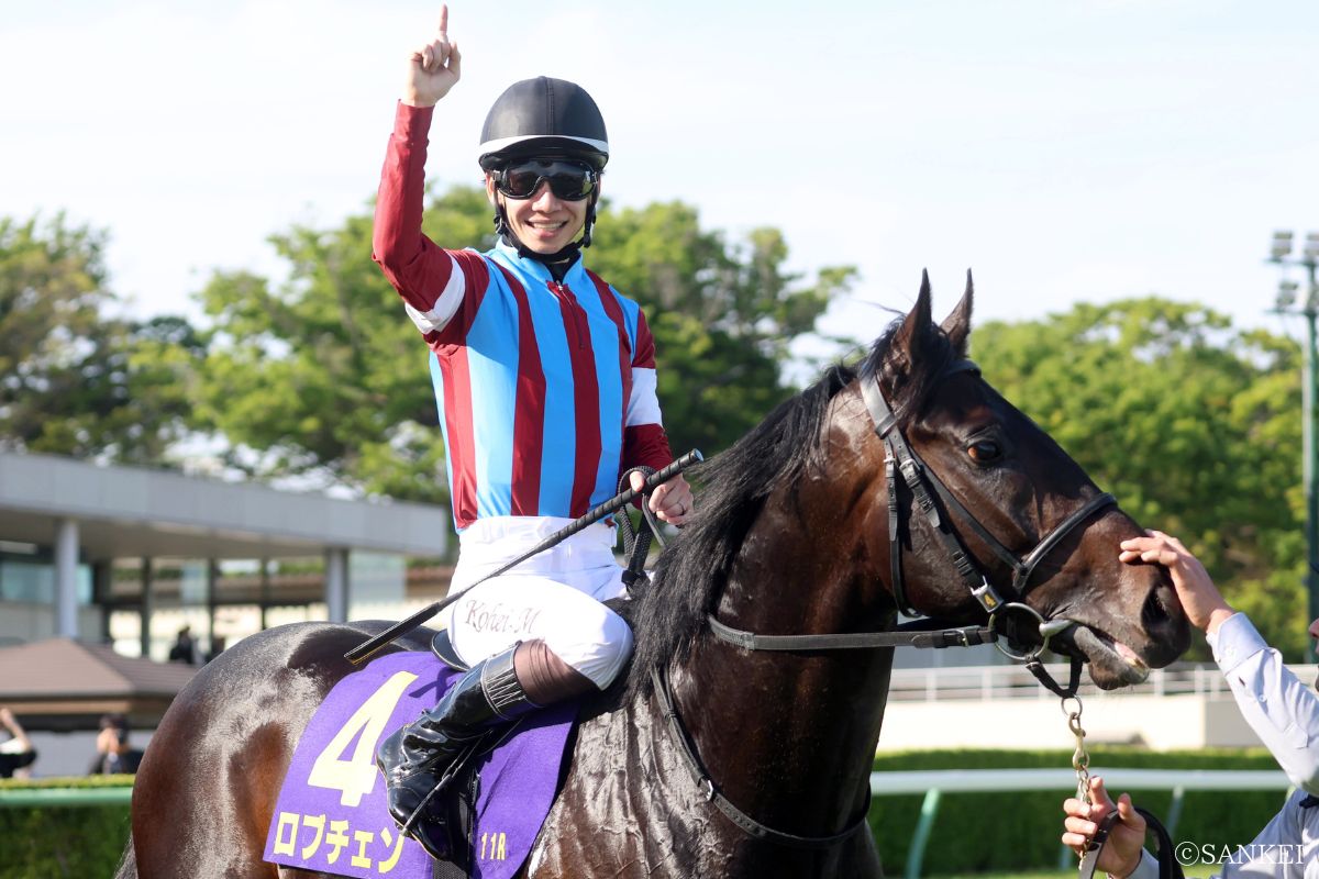 2026年皐月賞を制したロブチェンと松山弘平騎手