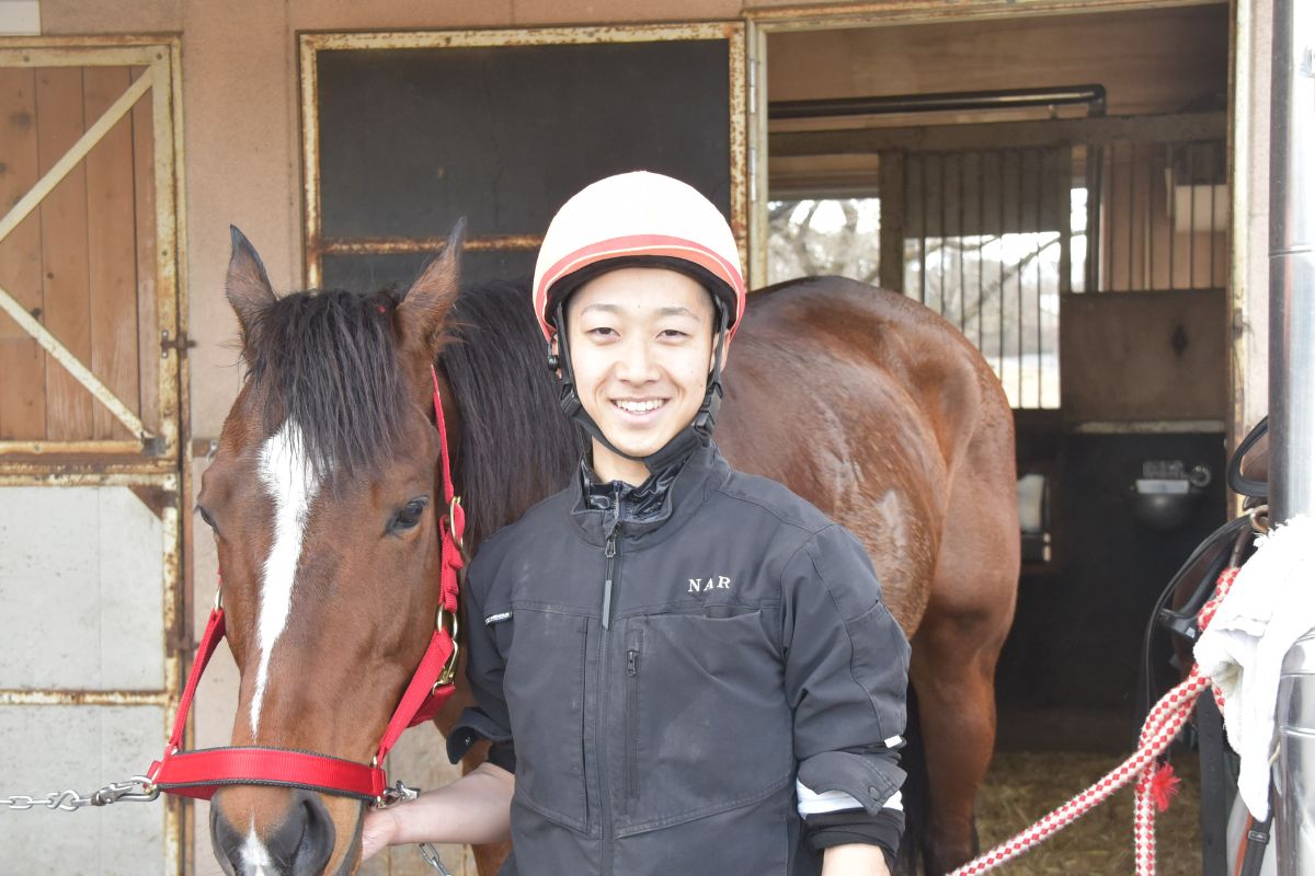 園田競馬場でデビューした南部楓馬騎手