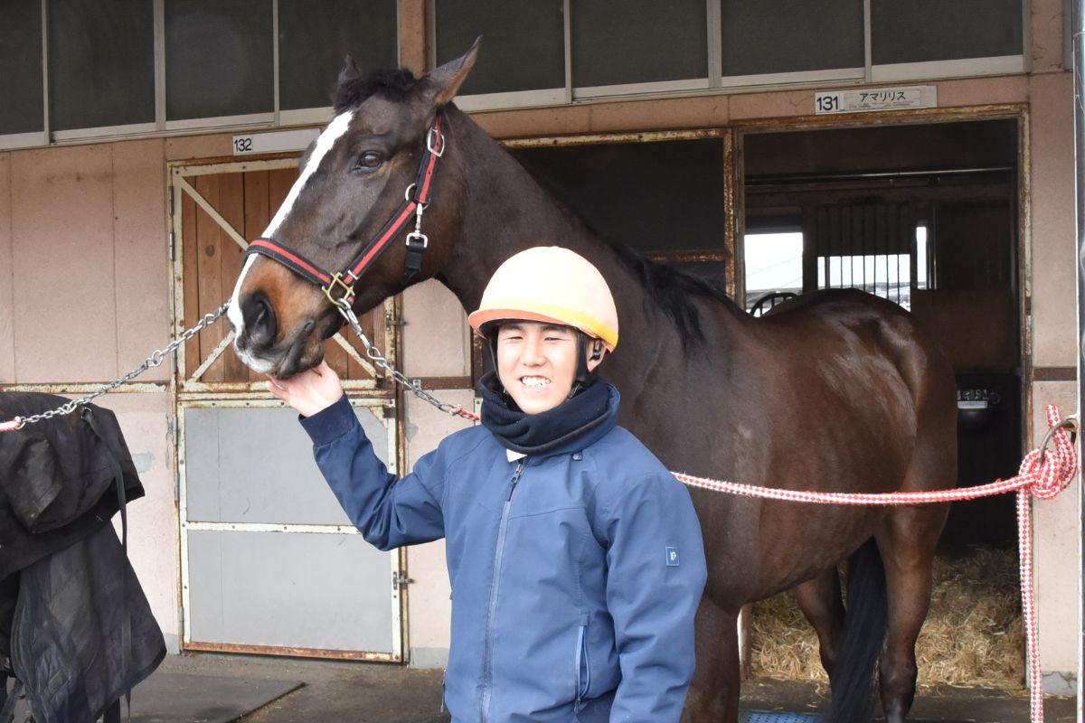 高知競馬場でデビューした塚本直之騎手