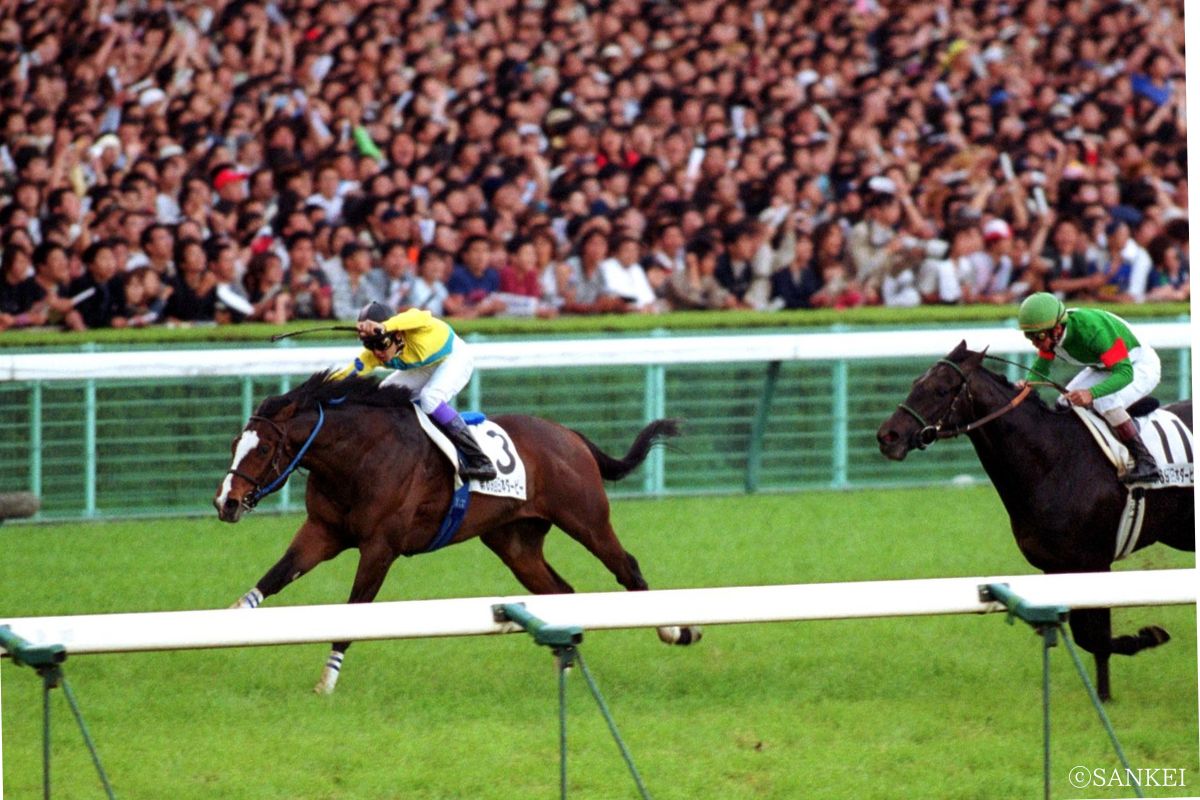 2002年日本ダービーを制した時のタニノギムレット
