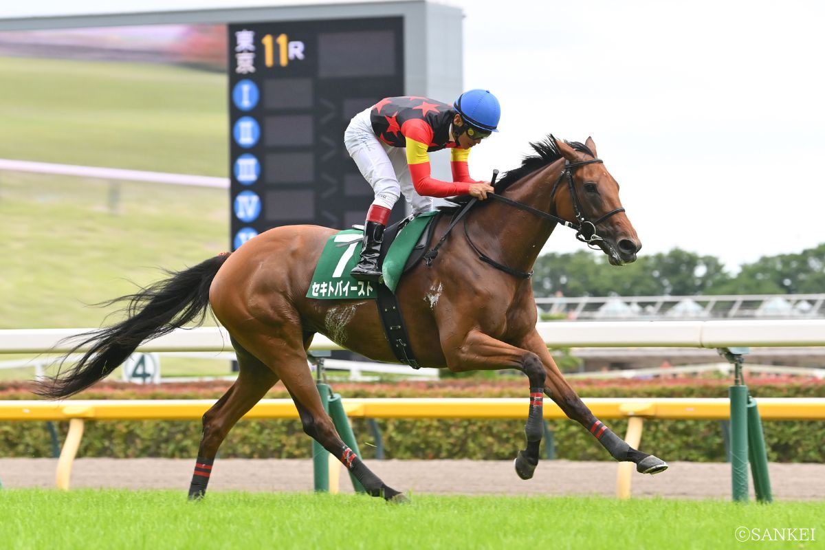 2026年府中牝馬Sを制した時のセキトバイースト