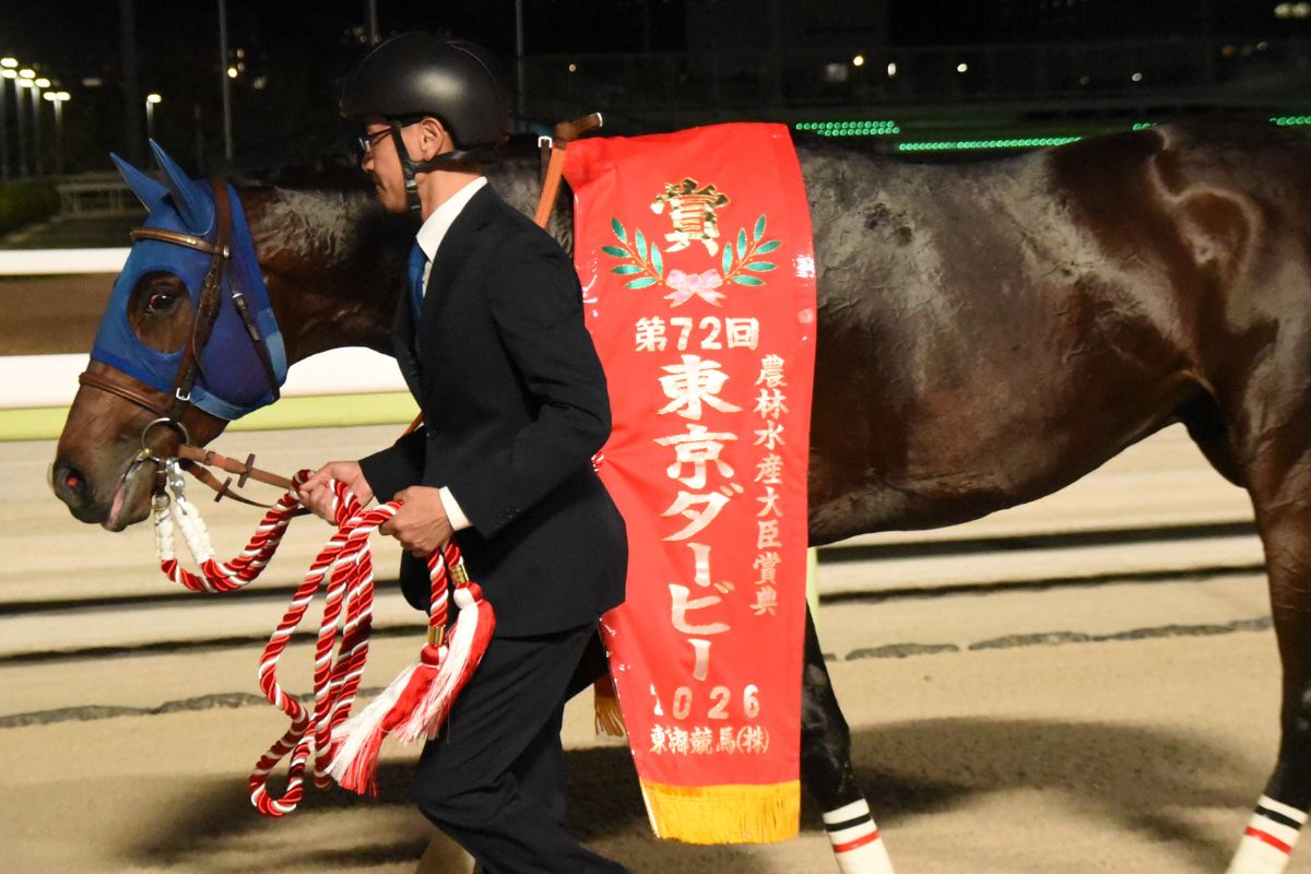 2026年東京ダービーを制したフィンガー