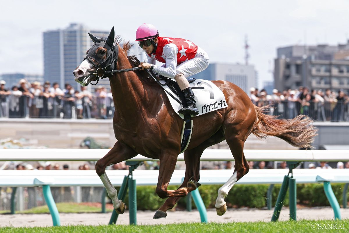 2026年7月26日(札幌)2歳新馬・1着ノヴァヴェローチェ
